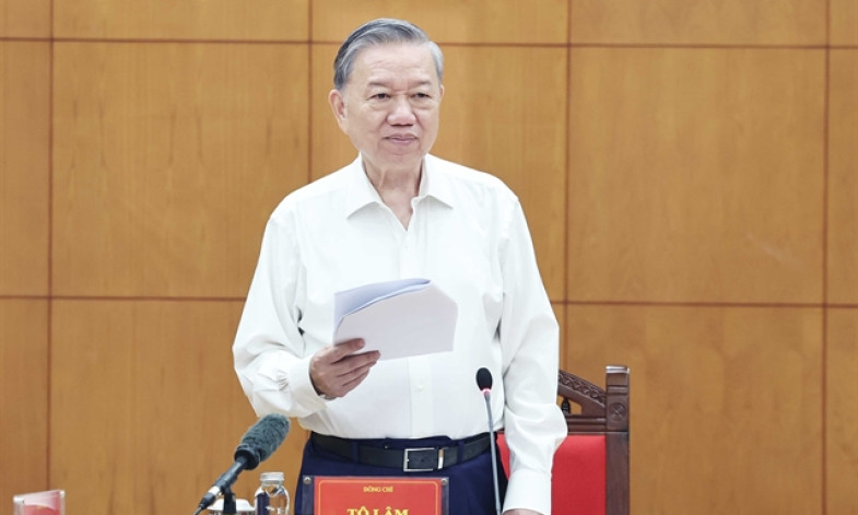 Party chief’s article emphasises building of streamlined, effective political system