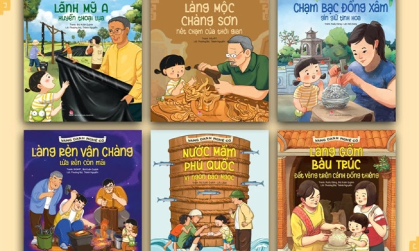 Picture books provoke kids’ interest in traditional crafts