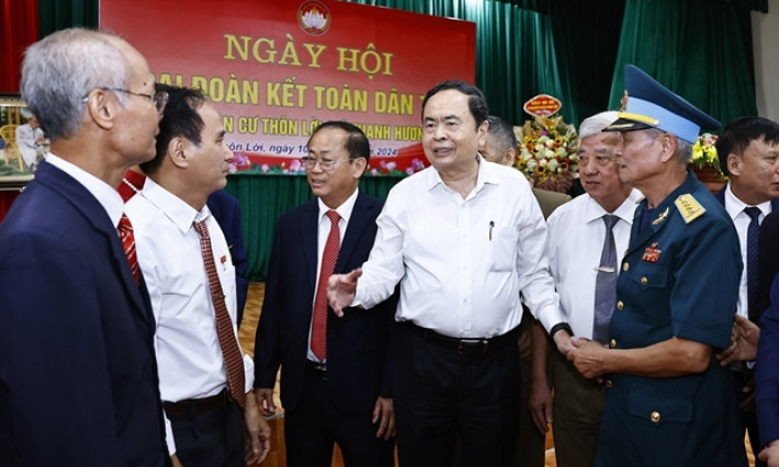 National Assembly Chairman Trần Thanh Mẫn attends National Great Unity Day