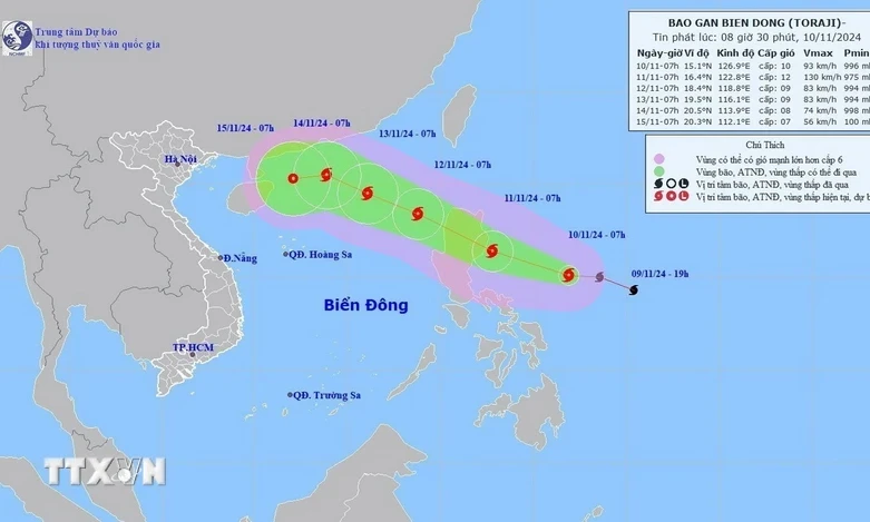 Các tỉnh từ Quảng Ninh đến Bình Định chủ động ứng phó cơn bão số 8