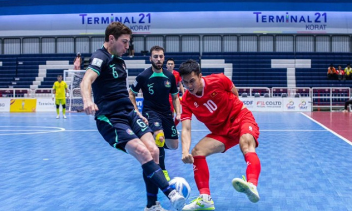 Tuyển futsal Việt Nam thăng tiến vượt bậc, đứng vị trí cao nhất lịch sử