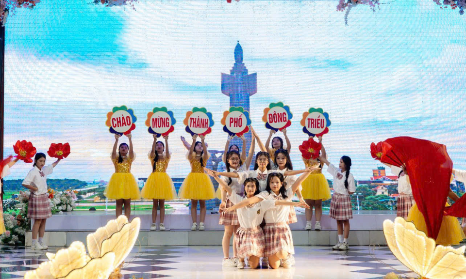 Đông Triều: Sôi nổi các hoạt động chào mừng thành lập thành phố