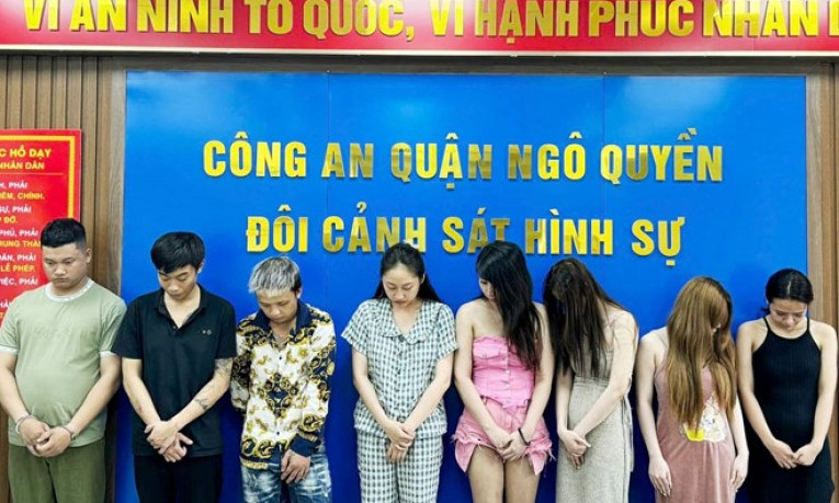 Hải Phòng phá chuyên án ma túy, mại dâm, bắt 12 đối tượng