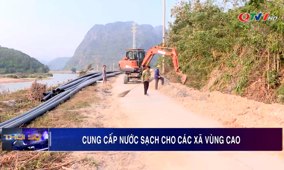 Cung cấp nước sạch cho các xã vùng cao