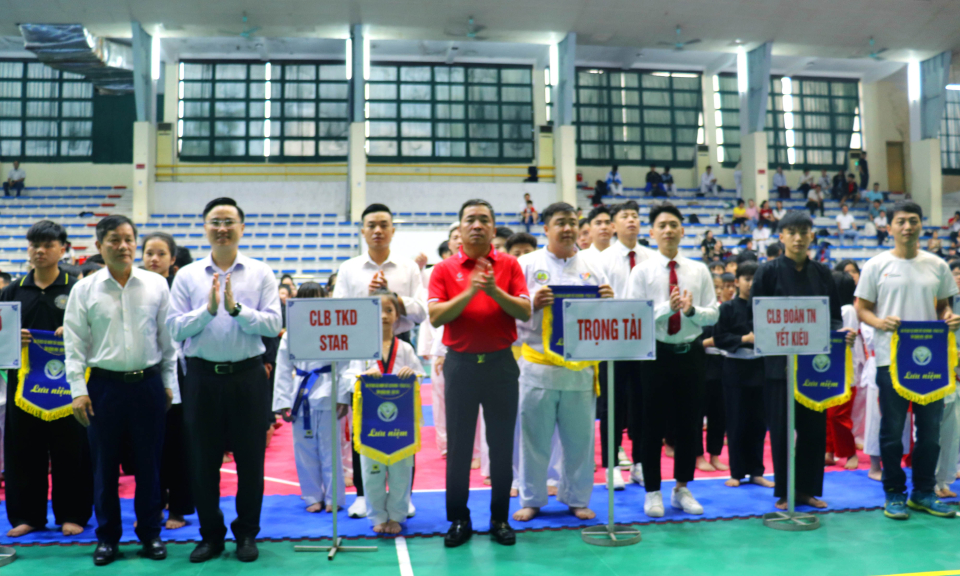 Trên 400 VĐV tham dự Giải Pencak Silat-Taekwondo các nhóm tuổi tỉnh 2024