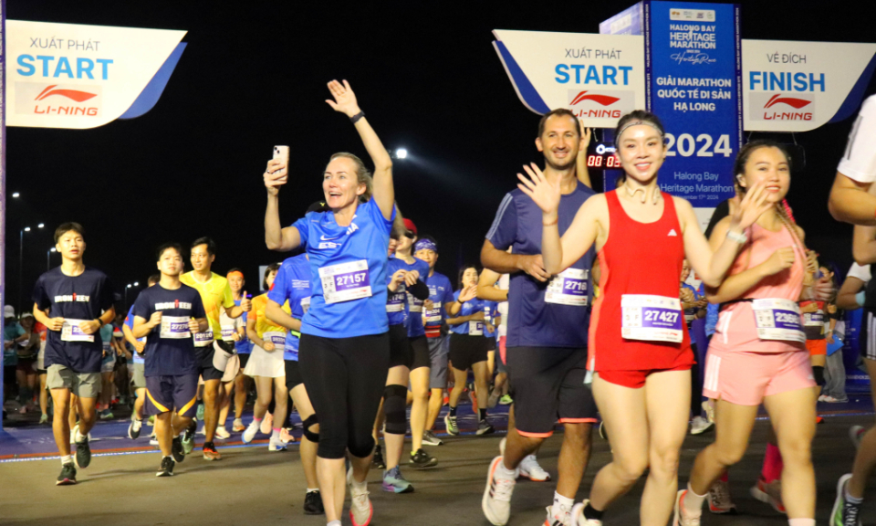 Over 13,500 athletes compete in Halong Bay Heritage Marathon 2024