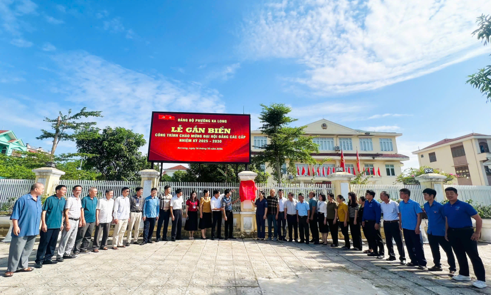Ka Long xây dựng “Phường 4 an”