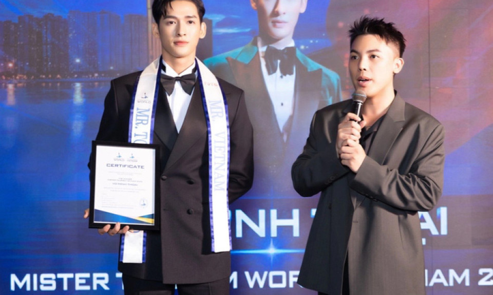 Mister Tourism World 2025 tổ chức ở Việt Nam, Võ Minh Thoại đại diện nước chủ nhà