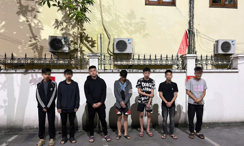 Cẩm Phả: Xử lý nhóm thanh, thiếu niên vô cớ hành hung, đập phá phương tiện người đi đường