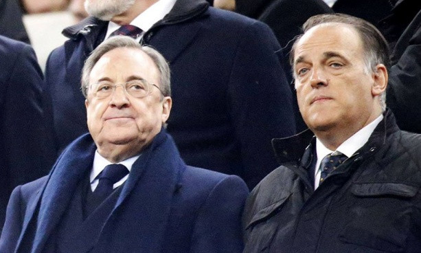 Chủ tịch La Liga tấn công Florentino Perez: Chuyện gì đang xảy ra tại Tây Ban Nha?