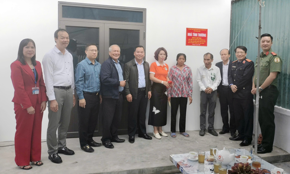 Khánh thành nhà tình thương cho hộ người khuyết tật tại TP Móng Cái