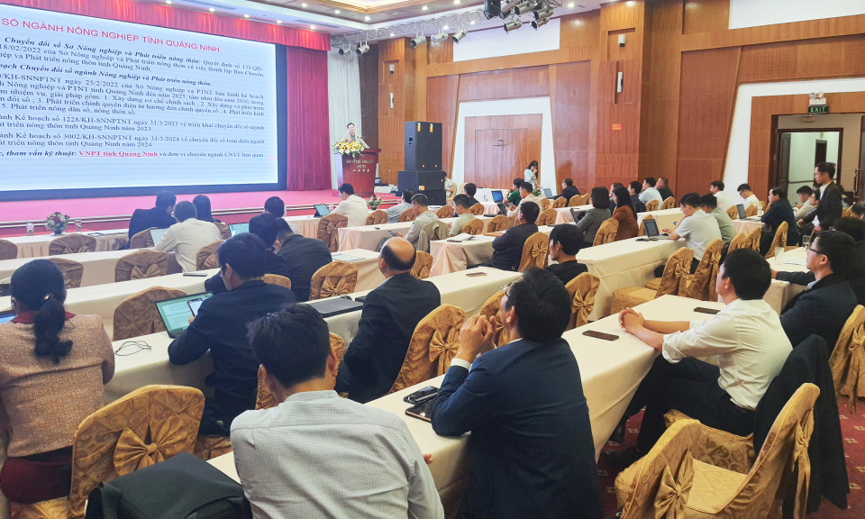 Hội nghị chuyển đổi số trong nông nghiệp