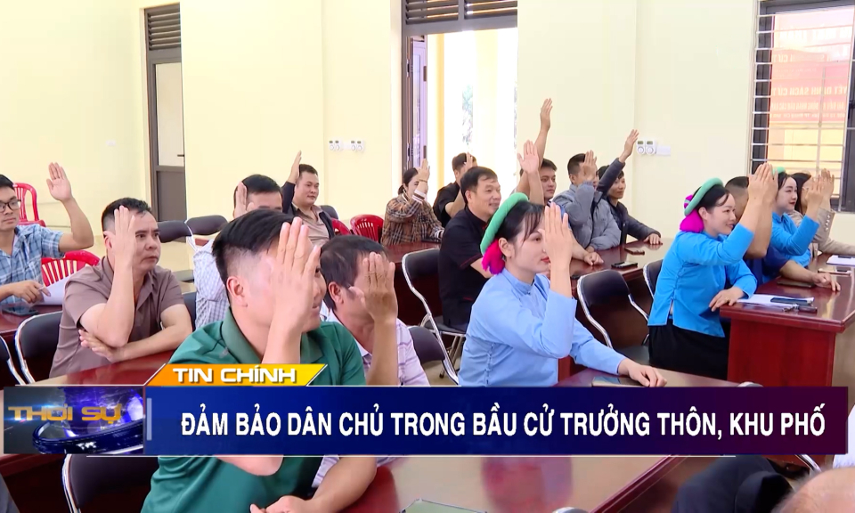 TP Móng Cái: Đảm bảo dân chủ trong bầu cử trưởng thôn, bản, khu phố