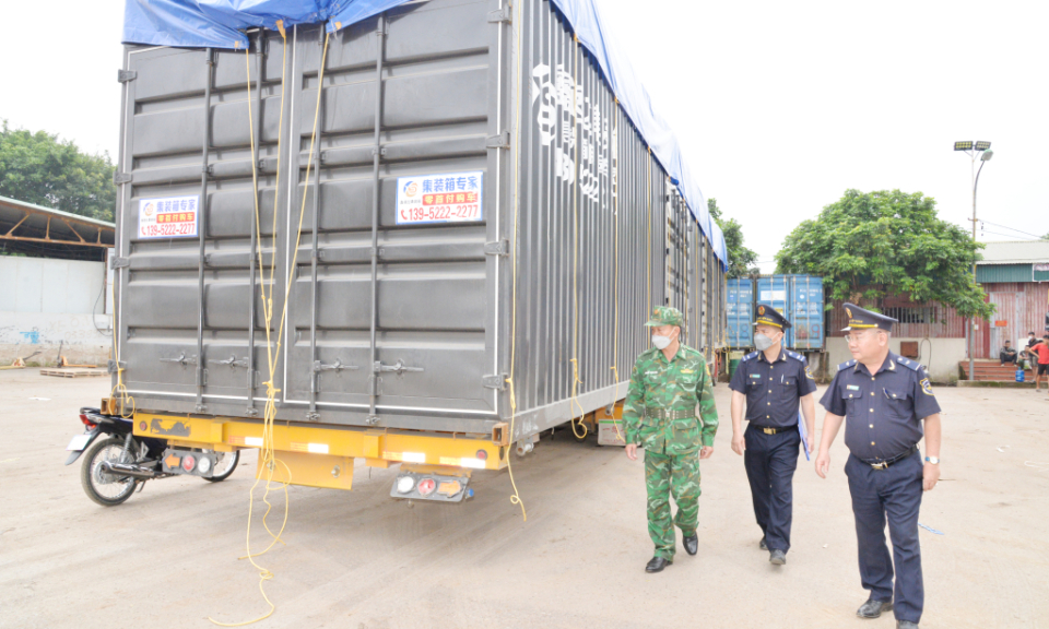 Đồn BP cửa khẩu Hoành Mô: Tích cực, chủ động phòng chống tội phạm