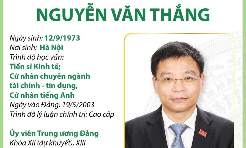 Bộ trưởng Bộ Tài Chính Nguyễn Văn Thắng