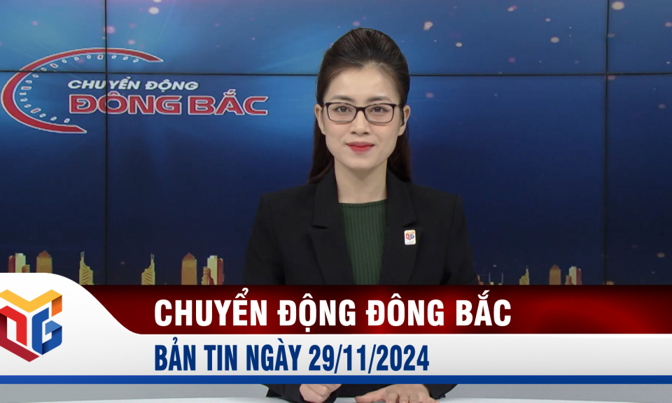 Chuyển động Đông Bắc ngày 29/11/2024