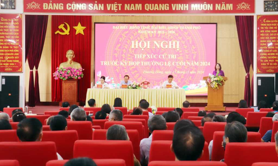 Đổi mới hoạt động tiếp xúc cử tri