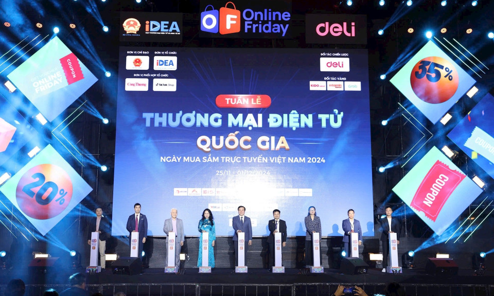 Khai mạc Ngày mua sắm trực tuyến Việt Nam - Online Friday 2024