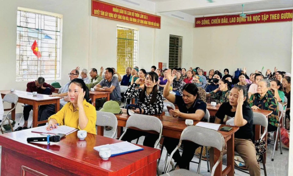 Bầu cử trưởng thôn, bản, khu phố nhiệm kỳ 2025-2027