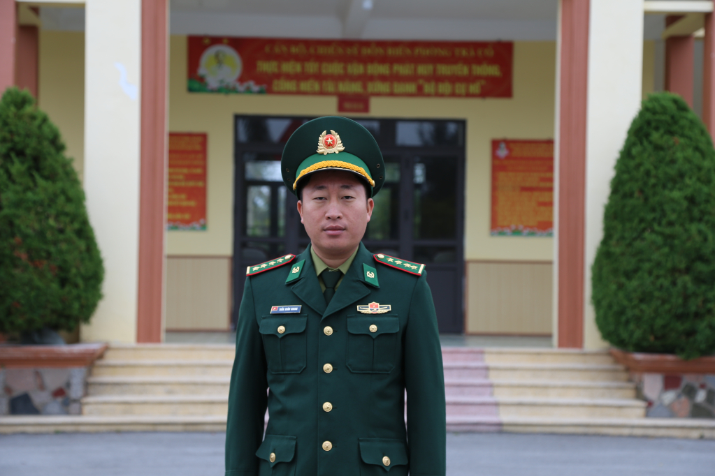 Đại úy Trần Xuân Khang, Đội trưởng Đội vận động quần chúng, Đồn Biên phòng Trà Cổ