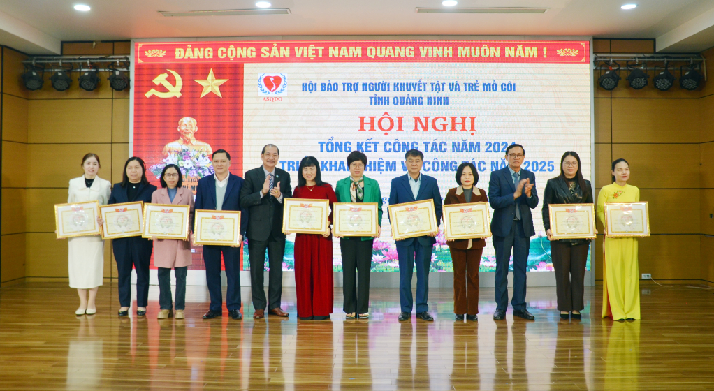 Tỉnh Hội Quảng Ninh biểu dương và tôn vinh nhà bảo trợ, người khuyết tật, trẻ mồ côi tiêu biểu