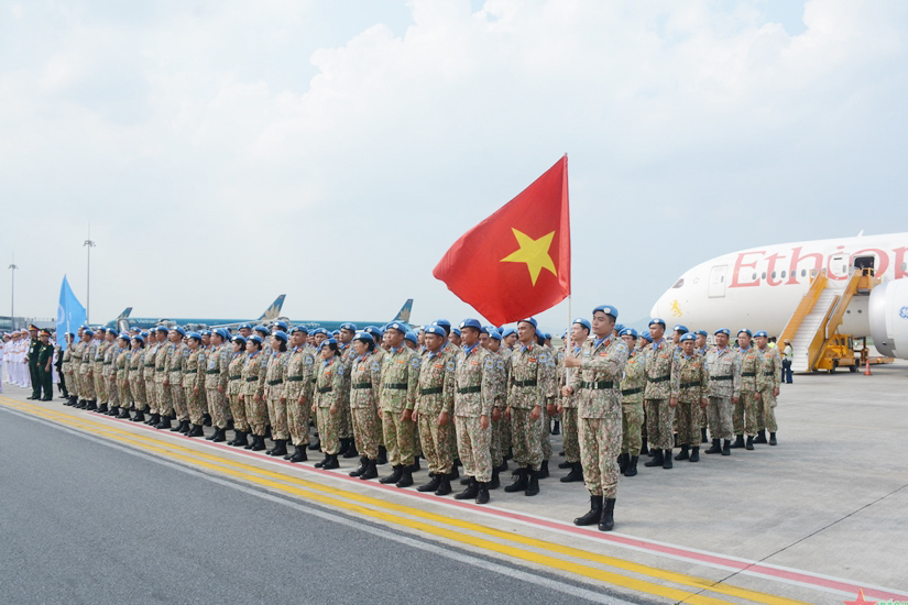 Đội Công binh số 2 hoàn thành xuất sắc nhiệm vụ về nước sau hơn một năm thực hiện nhiệm vụ gìn giữ hòa bình tại phái bộ An ninh Lâm thời Liên hợp quốc (LHQ) ở khu vực Abyei (UNISFA).
