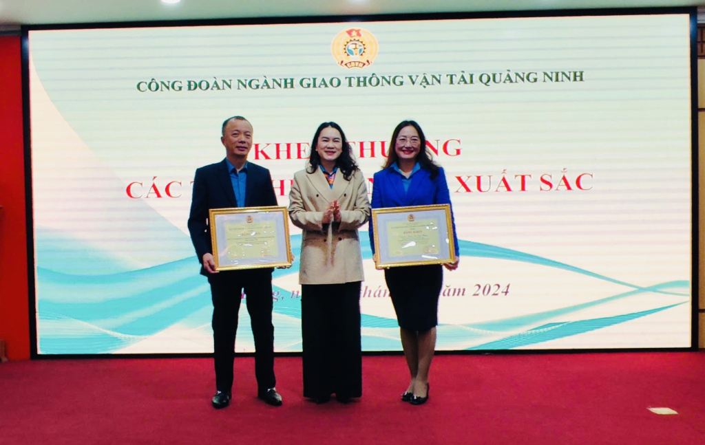 1 tập thể và 1 cá nhân được tặng bằng khen của Tổng LĐLĐ Việt Nam.