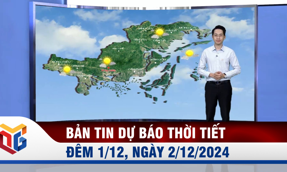 Dự báo thời tiết đêm 1, ngày 2/12/2024