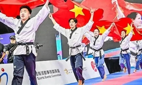 Vietnamese athletes top the world in taekwondo poomsae 