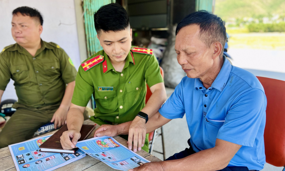 Xây dựng xã Bằng Cả sạch ma túy