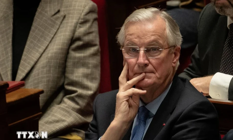 Quốc hội Pháp bỏ phiếu bất tín nhiệm Thủ tướng Michel Barnier