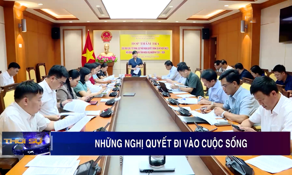 Những Nghị quyết đi vào cuộc sống