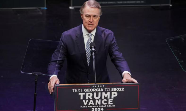 Ông Trump đề cử cựu nghị sĩ 74 tuổi David Perdue làm đại sứ tại Trung Quốc