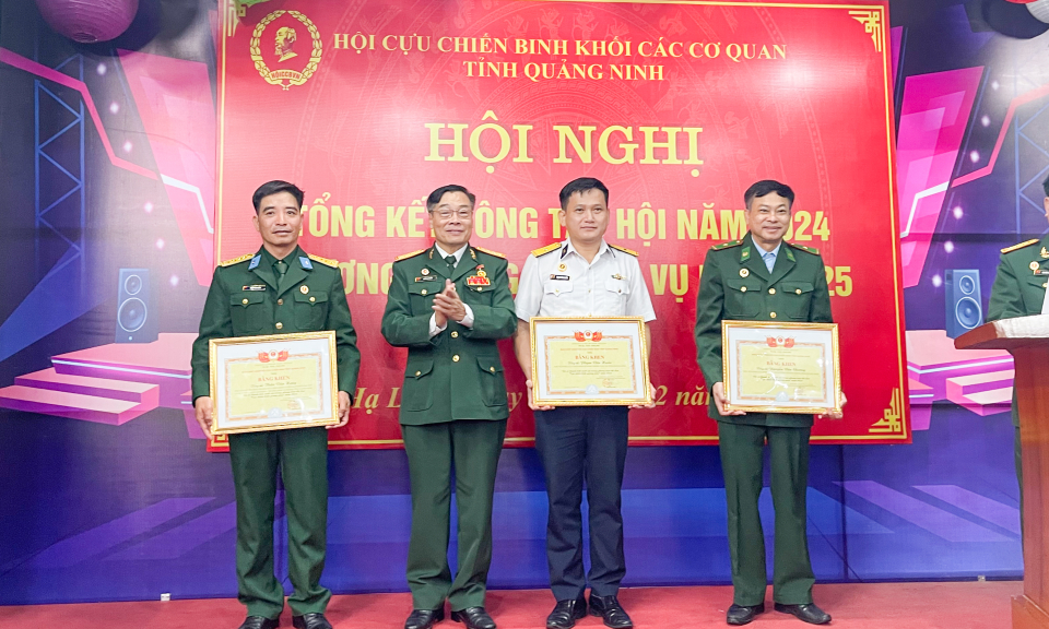 Hội CCB Khối các cơ quan và doanh nghiệp tỉnh tổng kết công tác hội năm 2024