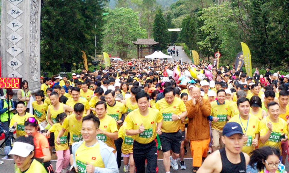 6.000 VĐV tranh tài tại Giải chạy Yen Tu Heritage 2024 - Chạm vào vùng Di sản