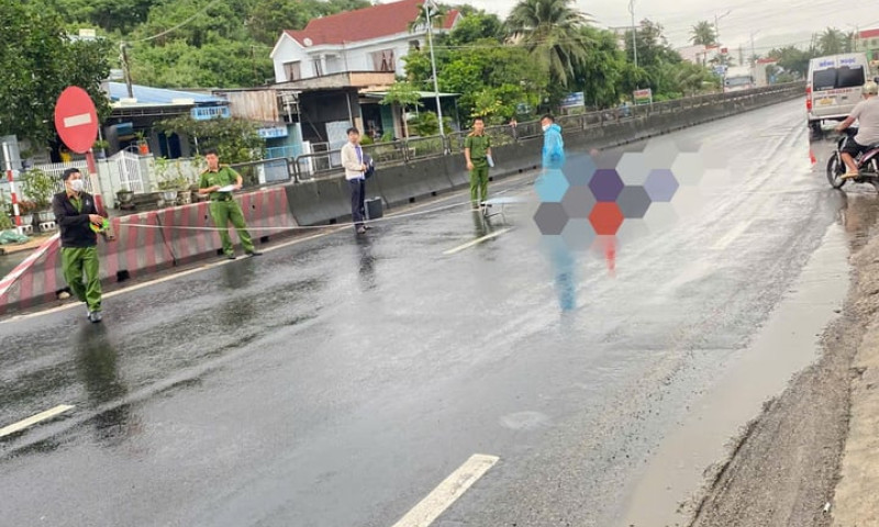 Truy tìm phương tiện bỏ chạy sau tai nạn chết người trên quốc lộ 1 qua Phú Yên