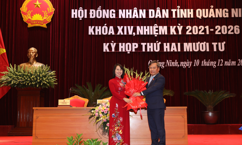 HĐND tỉnh bầu Chủ tịch HĐND tỉnh, Chủ tịch UBND tỉnh nhiệm kỳ 2021-2026