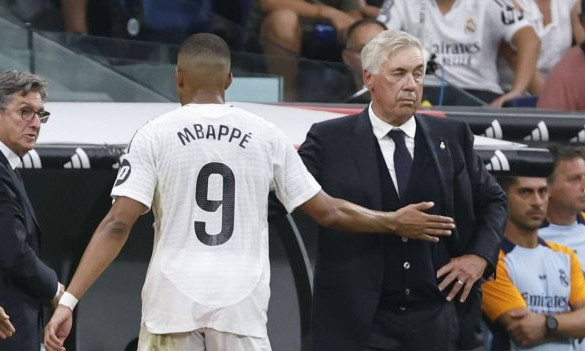 Carlo Ancelotti cập nhật tình hình chấn thương của Kylian Mbappe