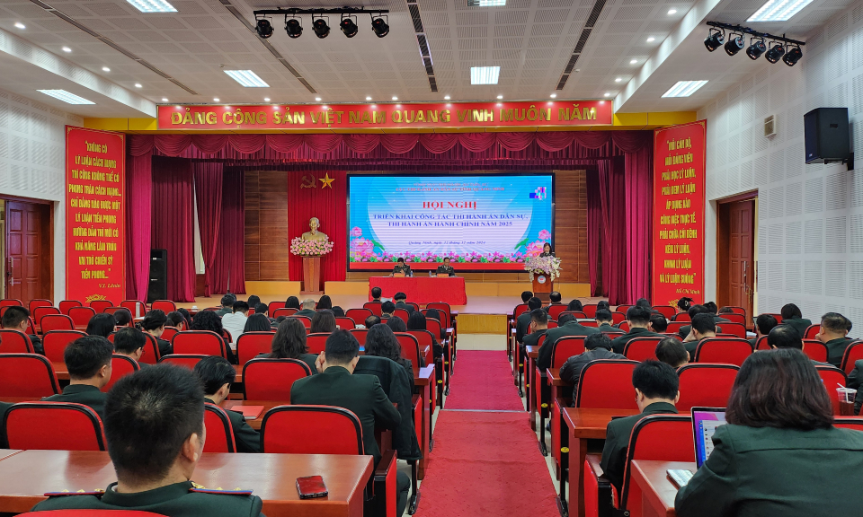 Triển khai công tác thi hành án dân sự, thi hành án hành chính năm 2025