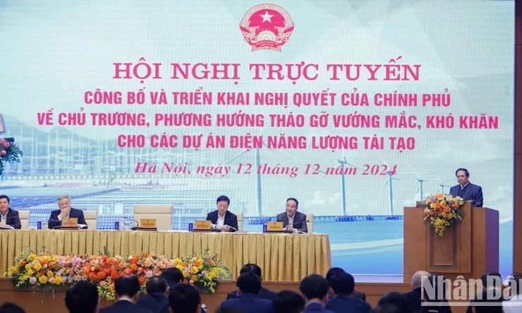 Tích cực tháo gỡ khó khăn, vướng mắc cho các dự án điện năng lượng tái tạo