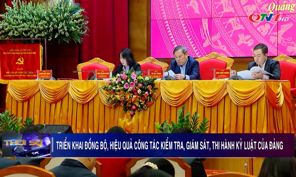 Triển khai công tác kiểm tra, giám sát, thi hành kỷ luật của Đảng năm 2025