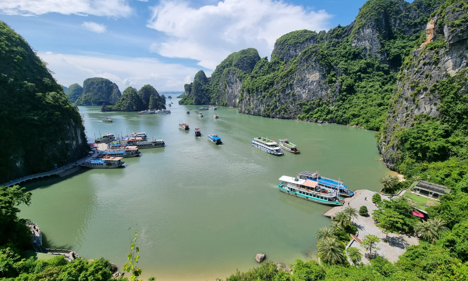 保护下龙湾遗产的地质地貌价值