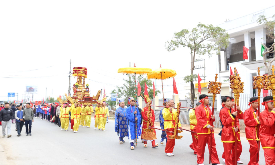 Lễ hội Đại Kỳ Phúc đình nghè Vạn Yên năm 2024 