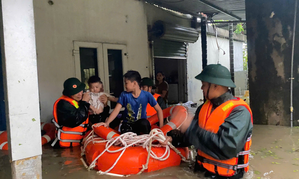 Sẵn sàng ứng phó khi có tình huống thiên tai