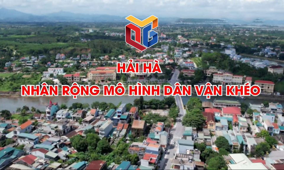 Hải Hà nhân rộng mô hình dân vận khéo