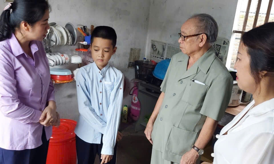 Ông Ninh giàu lòng nhân ái