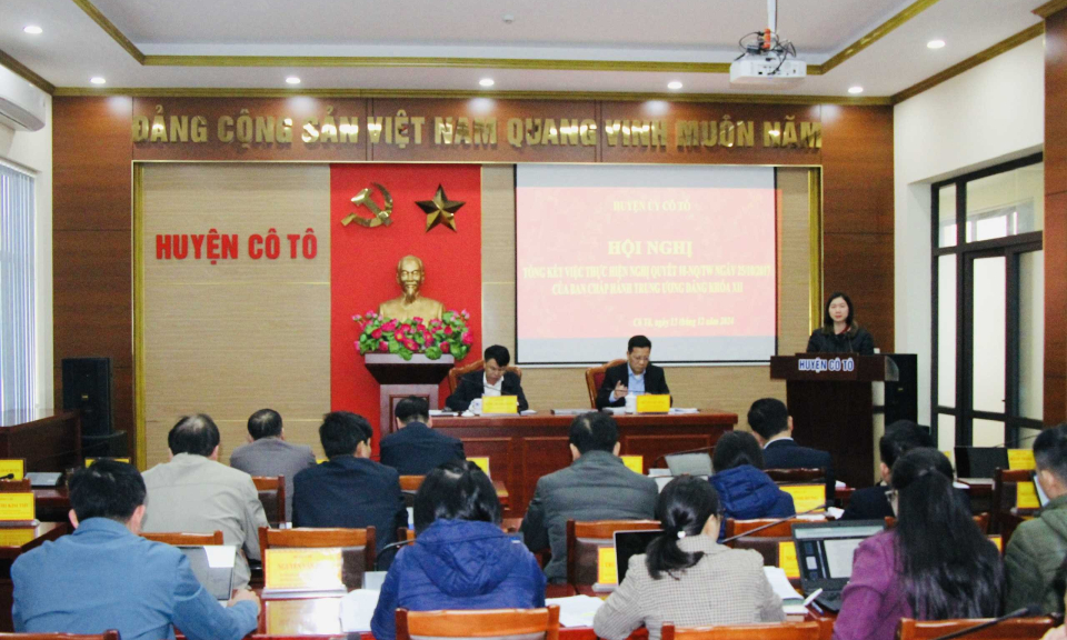 Cô Tô: Xây dựng bộ máy chính trị hoạt động hiệu quả