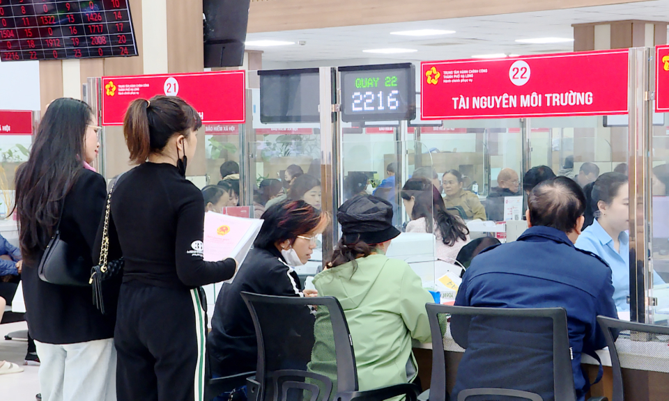 Tập trung giải quyết thủ tục hành chính liên quan đến đất đai 