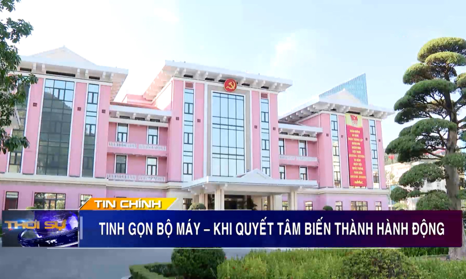 Tinh gọn bộ máy – Khi quyết tâm biến thành hành động