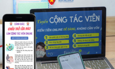 ‘Rộ’ chiêu trò mạo danh doanh nghiệp lừa tuyển cộng tác viên dịp cuối năm
